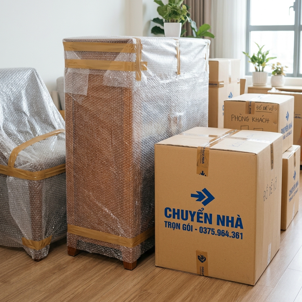 Thợ đóng gói đồ đạc chuyên nghiệp